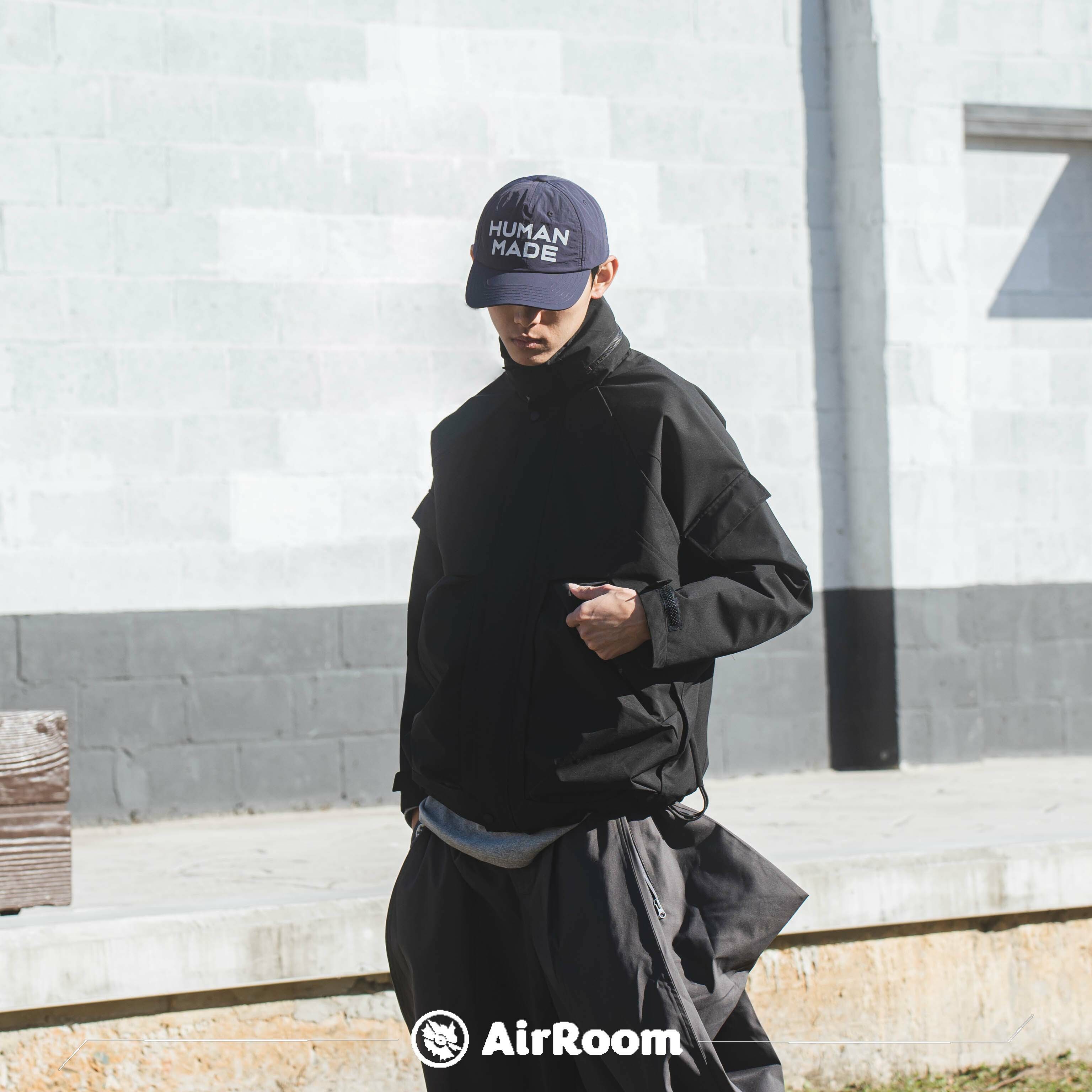 2024AW oqLiq ECWCS two way Jacket 機能 風衣 外套 雙拉鍊 現貨 24AO01