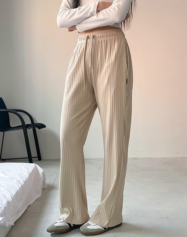預訂｜MUAHMUAH SOFT WIDE BANDING PANTS