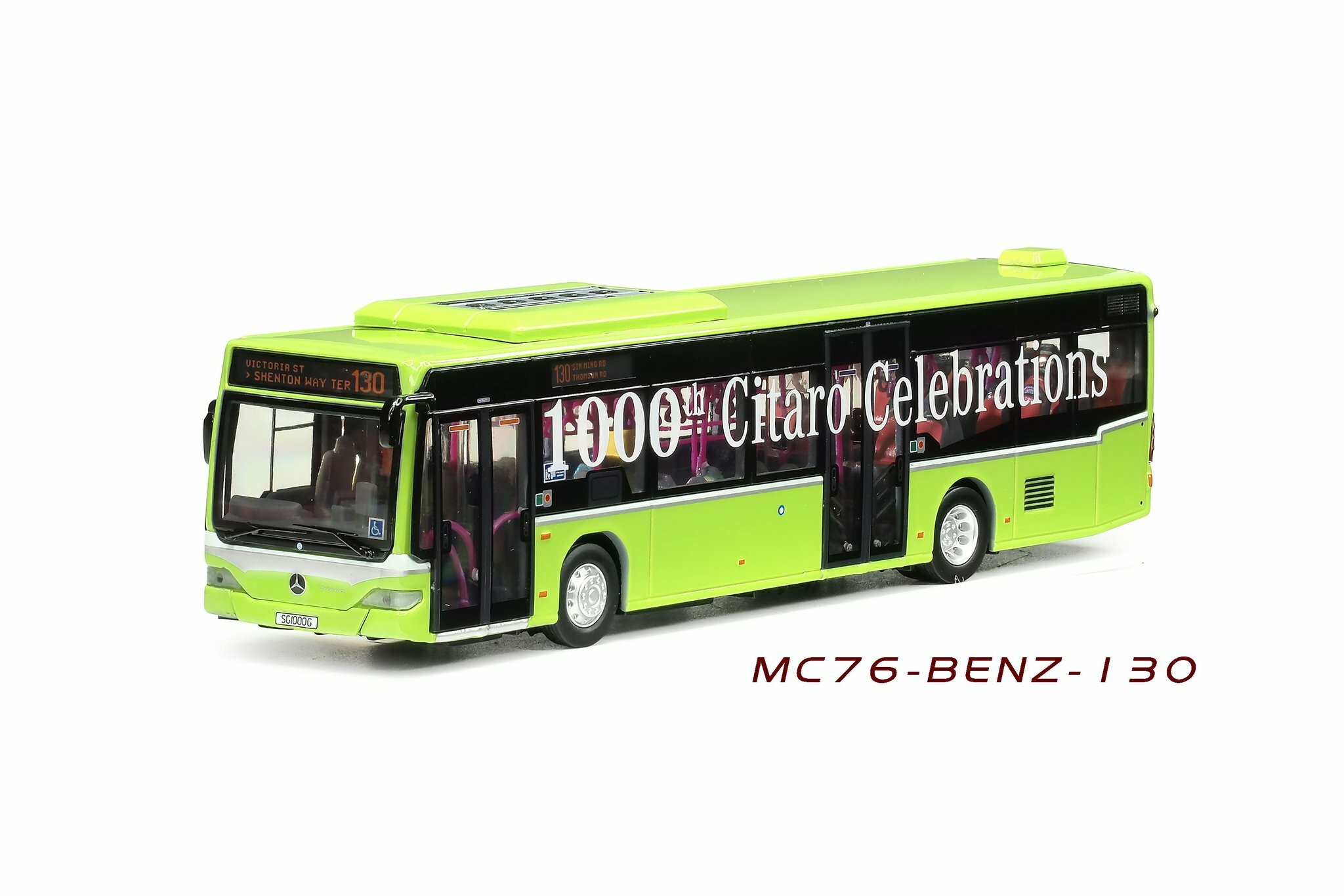 MC76-BENZ-130 1:76 新加坡巴士 "1000th Citaro Celebraries" (130) (只限海外)