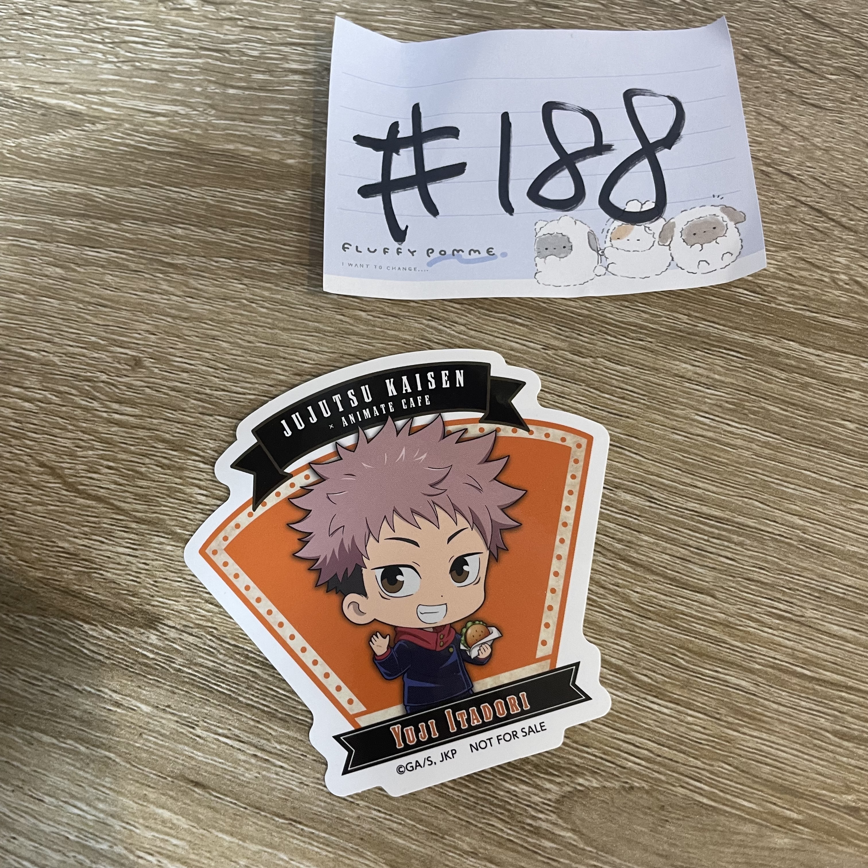咒術迴戰 虎杖 貼紙#188