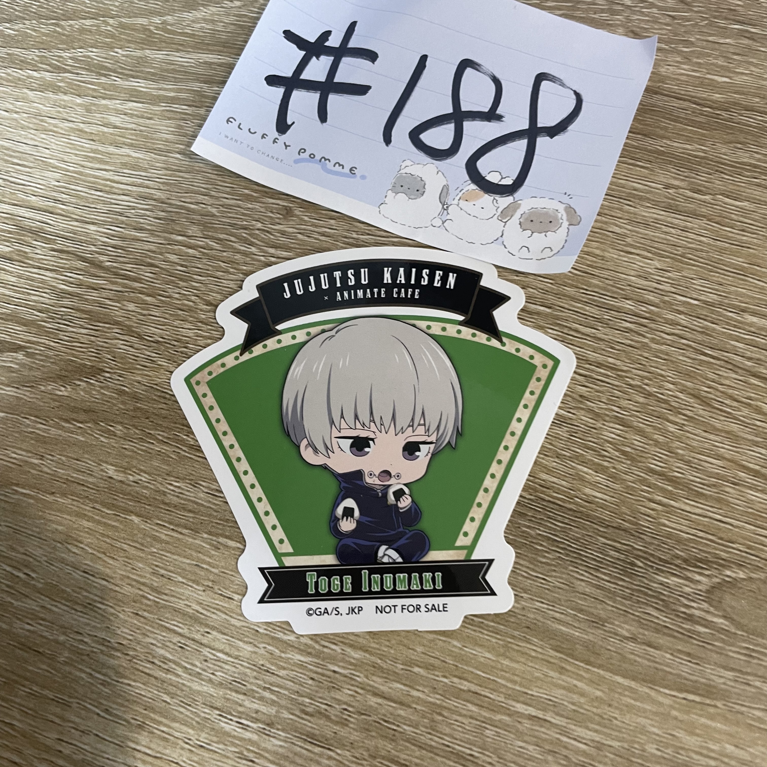 咒術迴戰 狗卷 貼紙#188