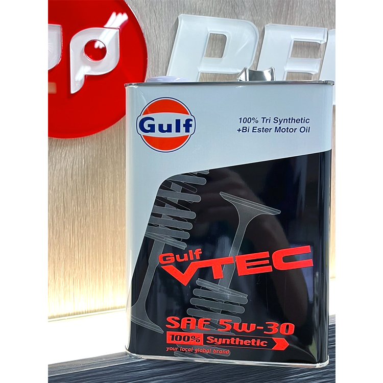 日本 Gulf 海灣 VTEC 5W30 HONDA VTEC 引擎機油
