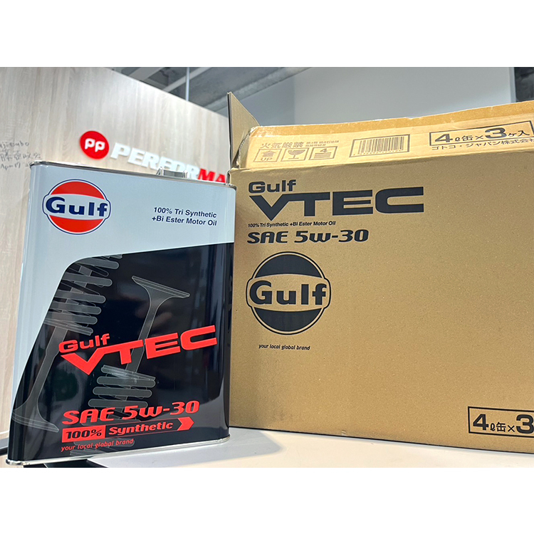 日本 Gulf 海灣 VTEC 5W30 HONDA VTEC 引擎機油