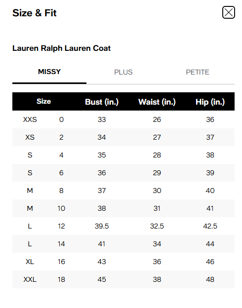 【預購】Lauren Ralph Lauren G011511 風衣