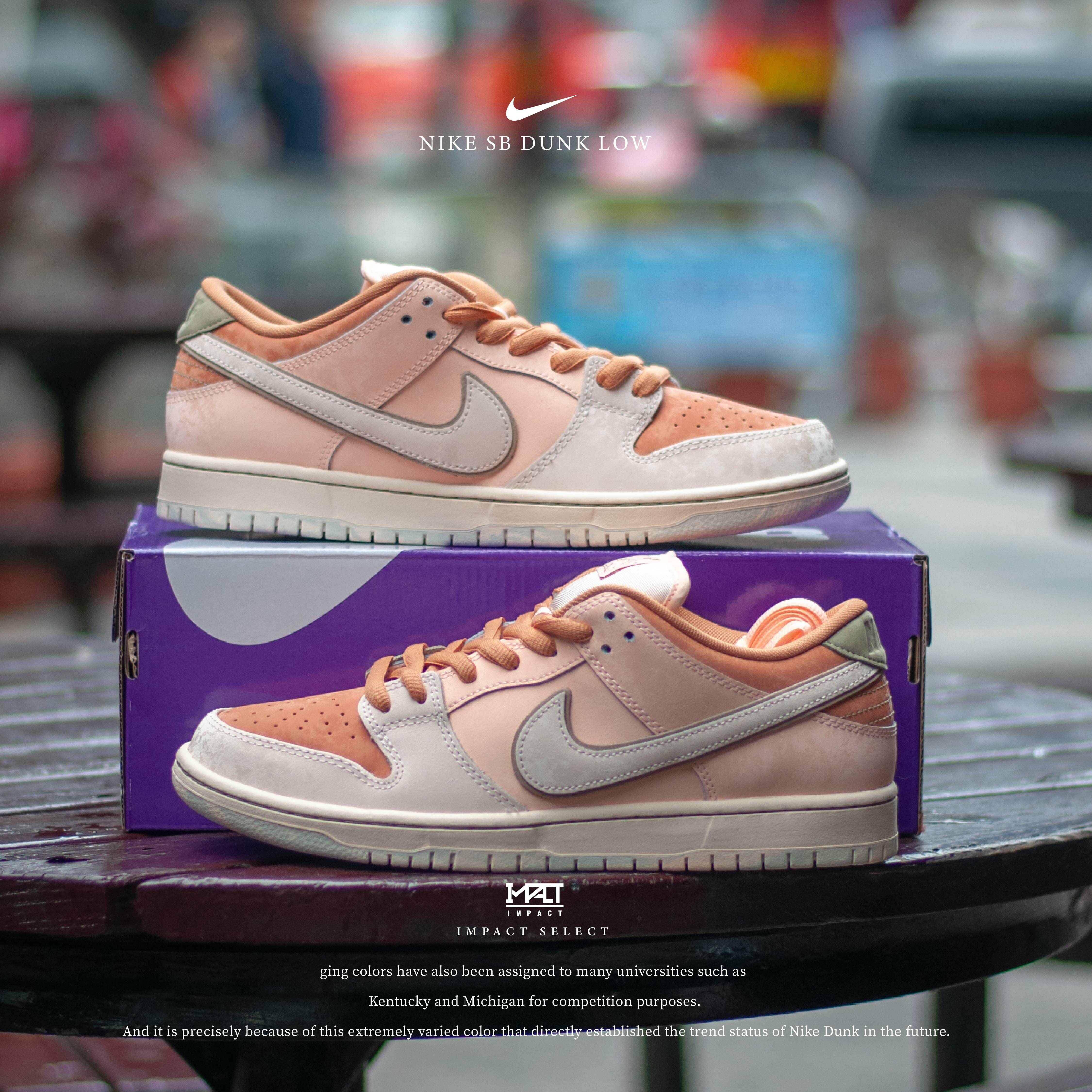Nike SB Dunk Low PRO PRM  "Trocadéro Gardens" 巴黎 奧運 粉 橘 FV5926-200