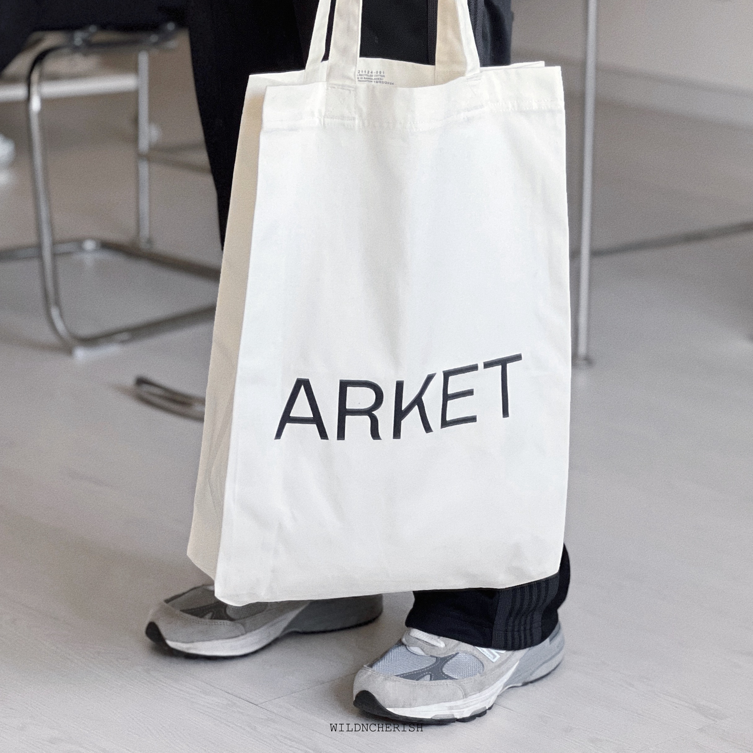 現貨 | Arket Recycled Cotton Tote Bag 再生棉 帆布袋 環保袋