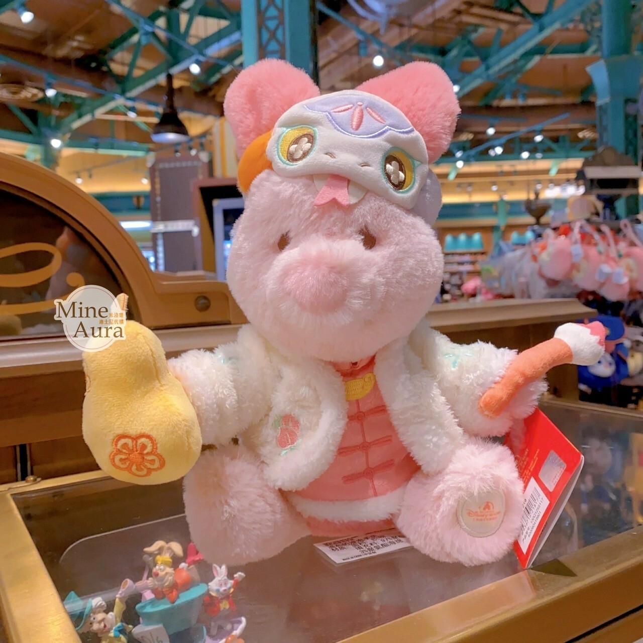 (限時特價) 2025 新春限定 小熊維尼 Winnie the Pooh 好友們 小豬 皮傑 piglet 娃娃 玩偶 -上海迪士尼樂園