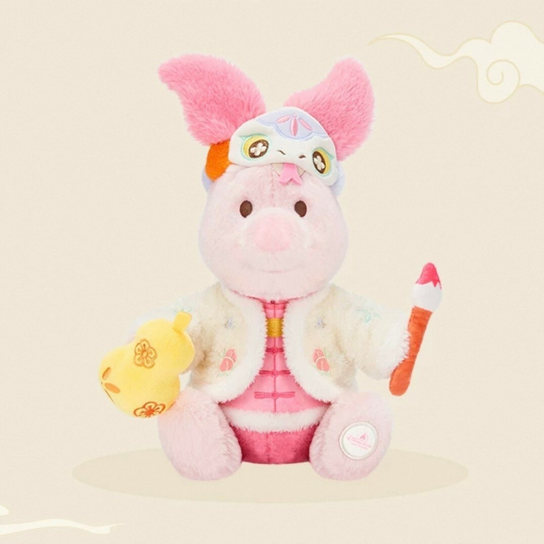 (限時特價) 2025 新春限定 小熊維尼 Winnie the Pooh 好友們 小豬 皮傑 piglet 娃娃 玩偶 -上海迪士尼樂園