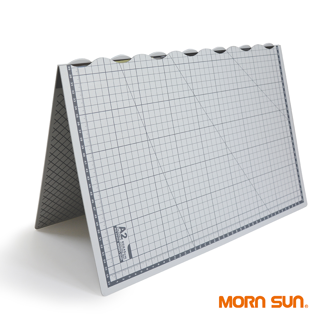 【A2摺疊切割墊】背面止滑設計 好收納 可折疊墊板 辦公文具 台灣製_MORNSUN