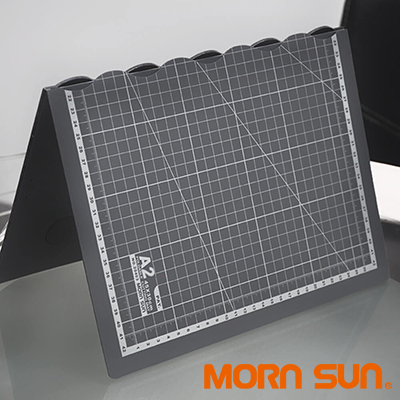 【A2摺疊切割墊】背面止滑設計 好收納 可折疊墊板 辦公文具 台灣製_MORNSUN
