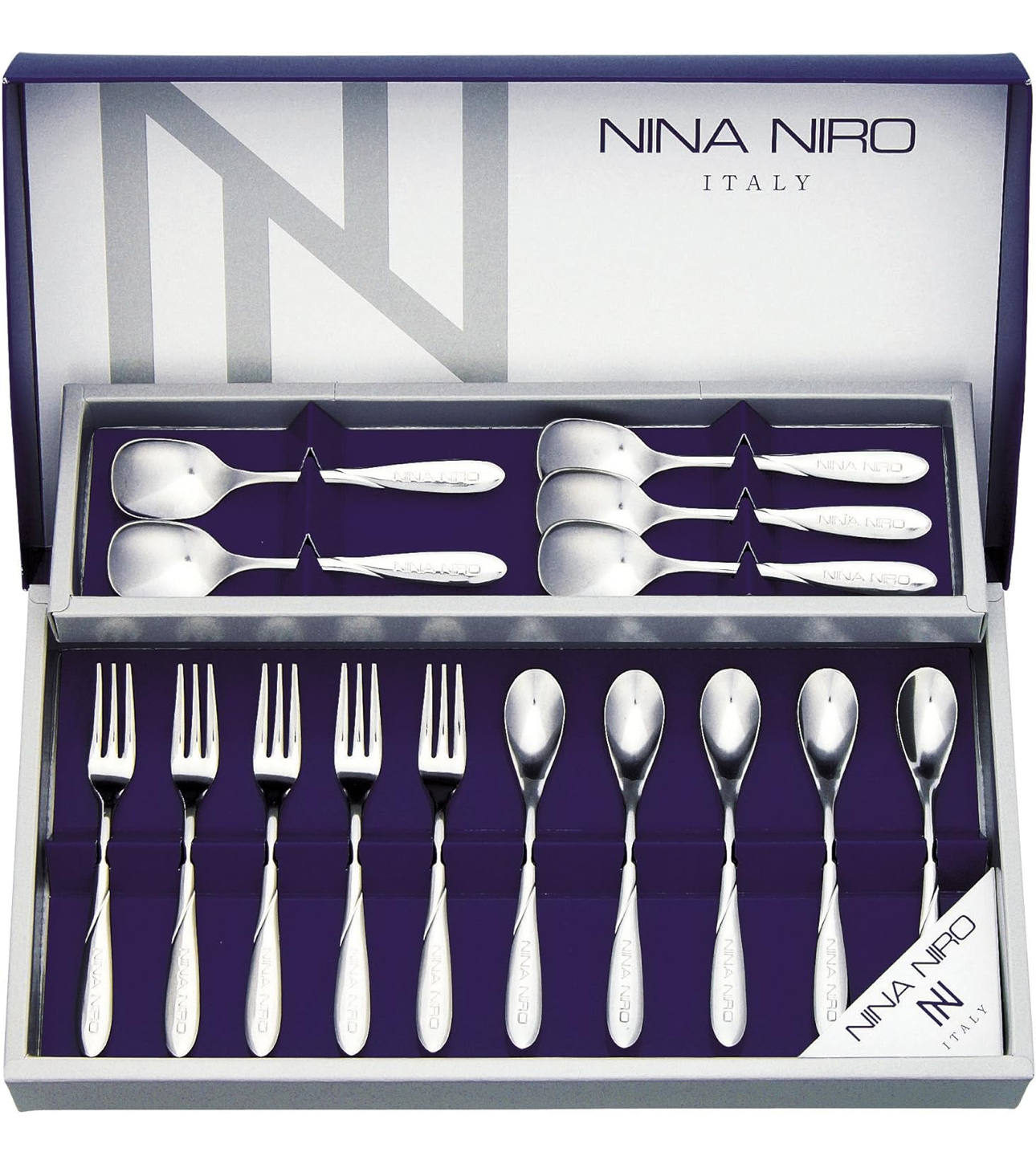 【預購】J0116902  NINA NIRO 不鏽鋼餐具新年套裝 日本製