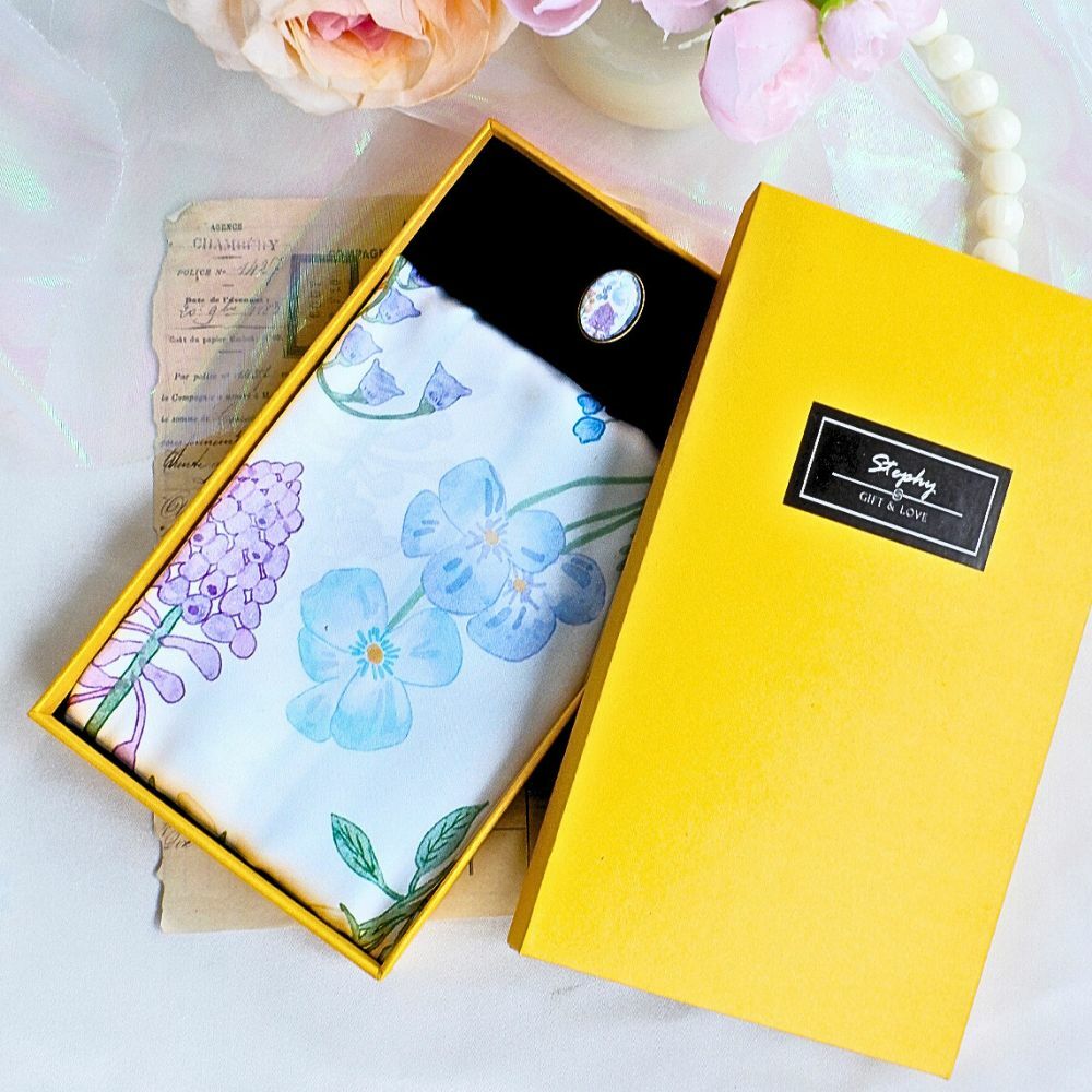 STEPHY 風信子永遠的愛小圍巾套裝