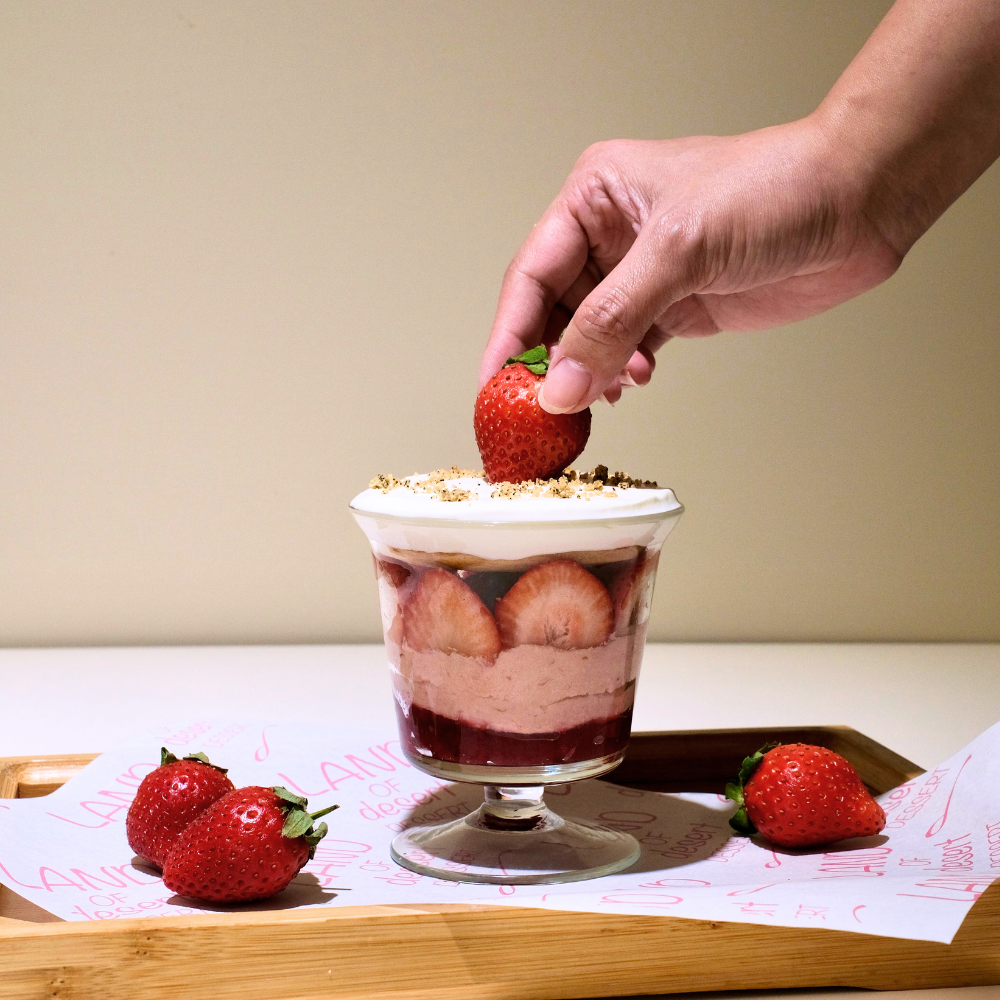 desertLAND草莓帕妃杯(季節限定)