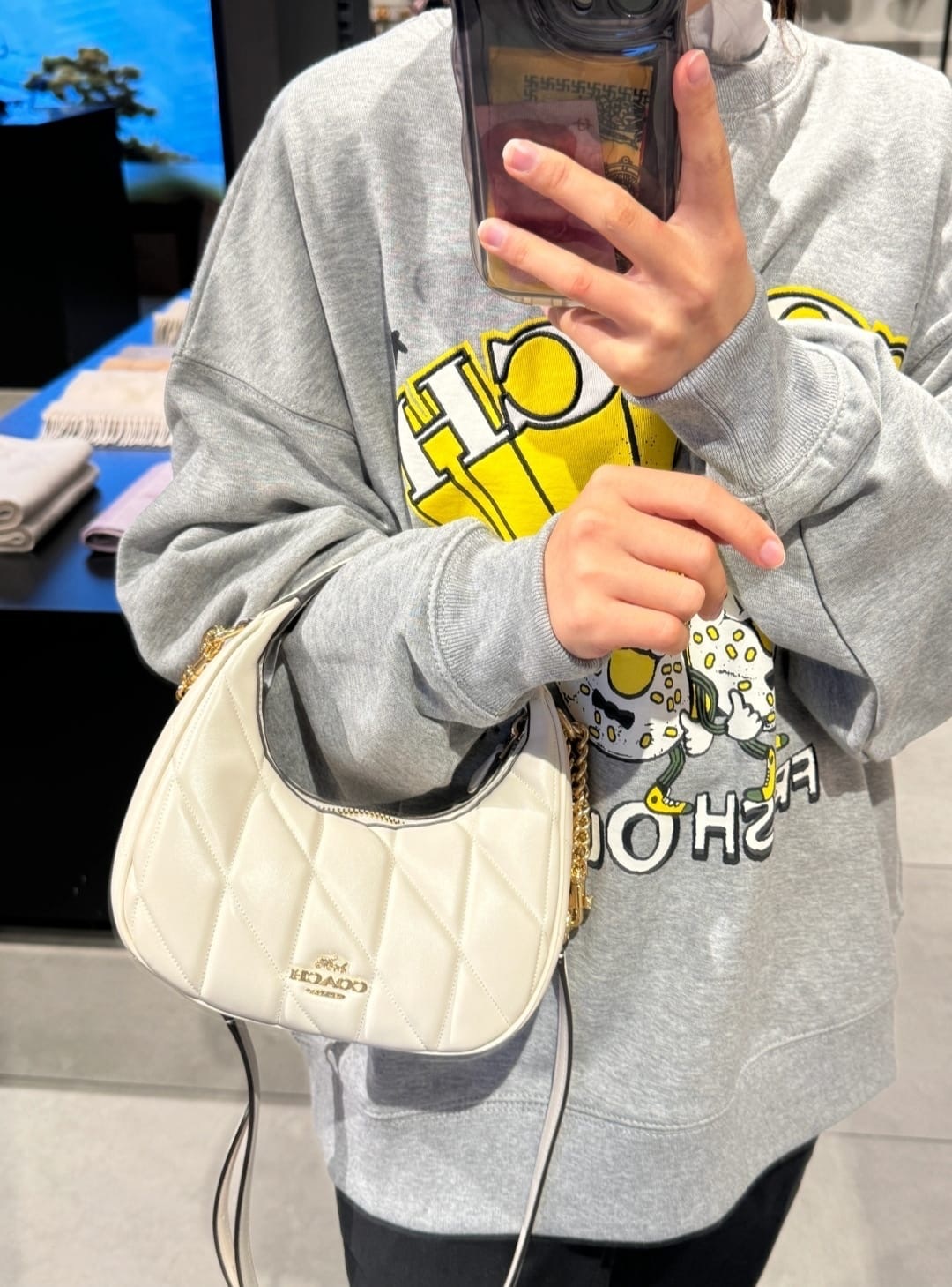 Coach Mini Carmen羊皮款