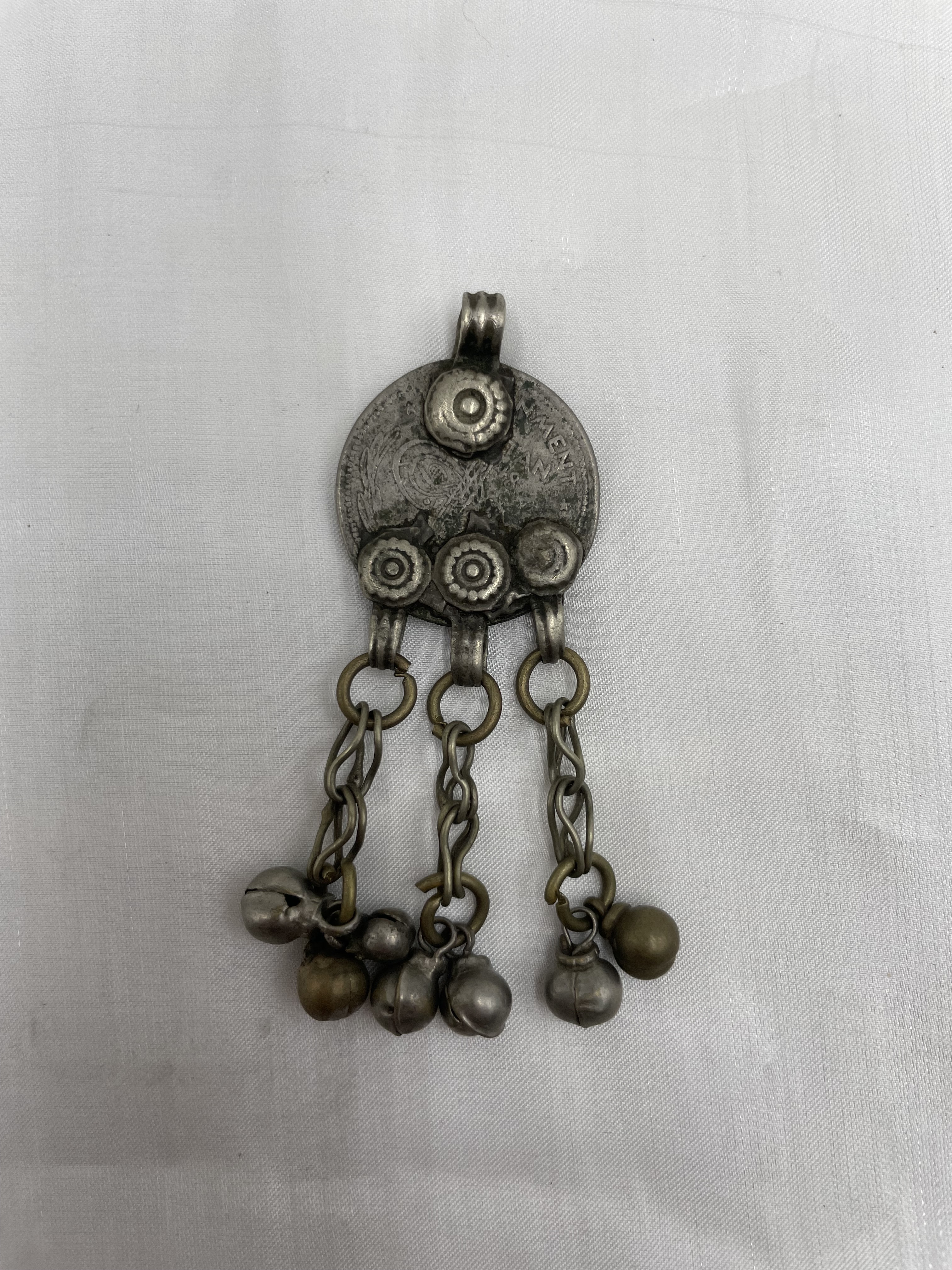 No.207圓形阿富汗鈴鐺墜飾