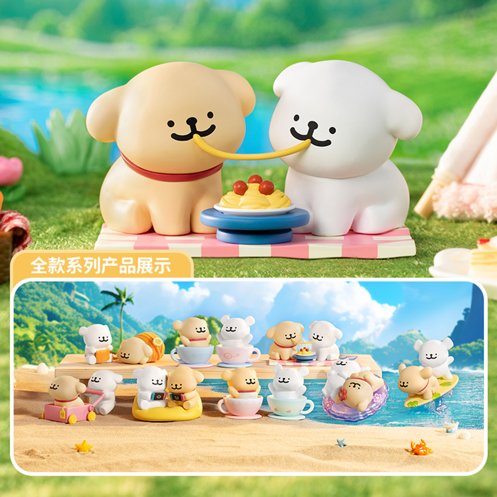 FUNISM 玩樂主義 線條小狗 歡樂連連系列盲盒 (隨機出貨)