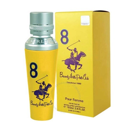 【現貨】Beverly Hills Polo Club LL011603 Ladies No 8 EDT 3.4 oz Fragrances