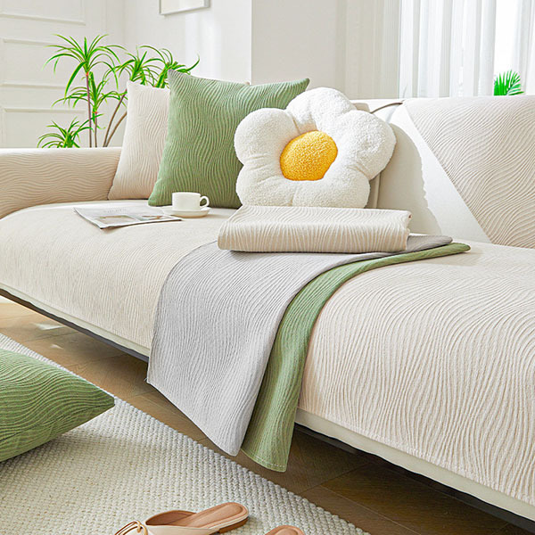 玄紋雪尼爾耐貓抓沙發墊