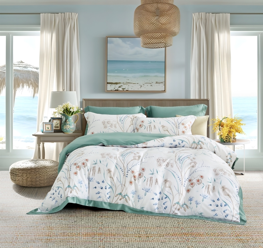 100%60支凡芮思【粹旅】雙色翅膀款【兩用被+床包】