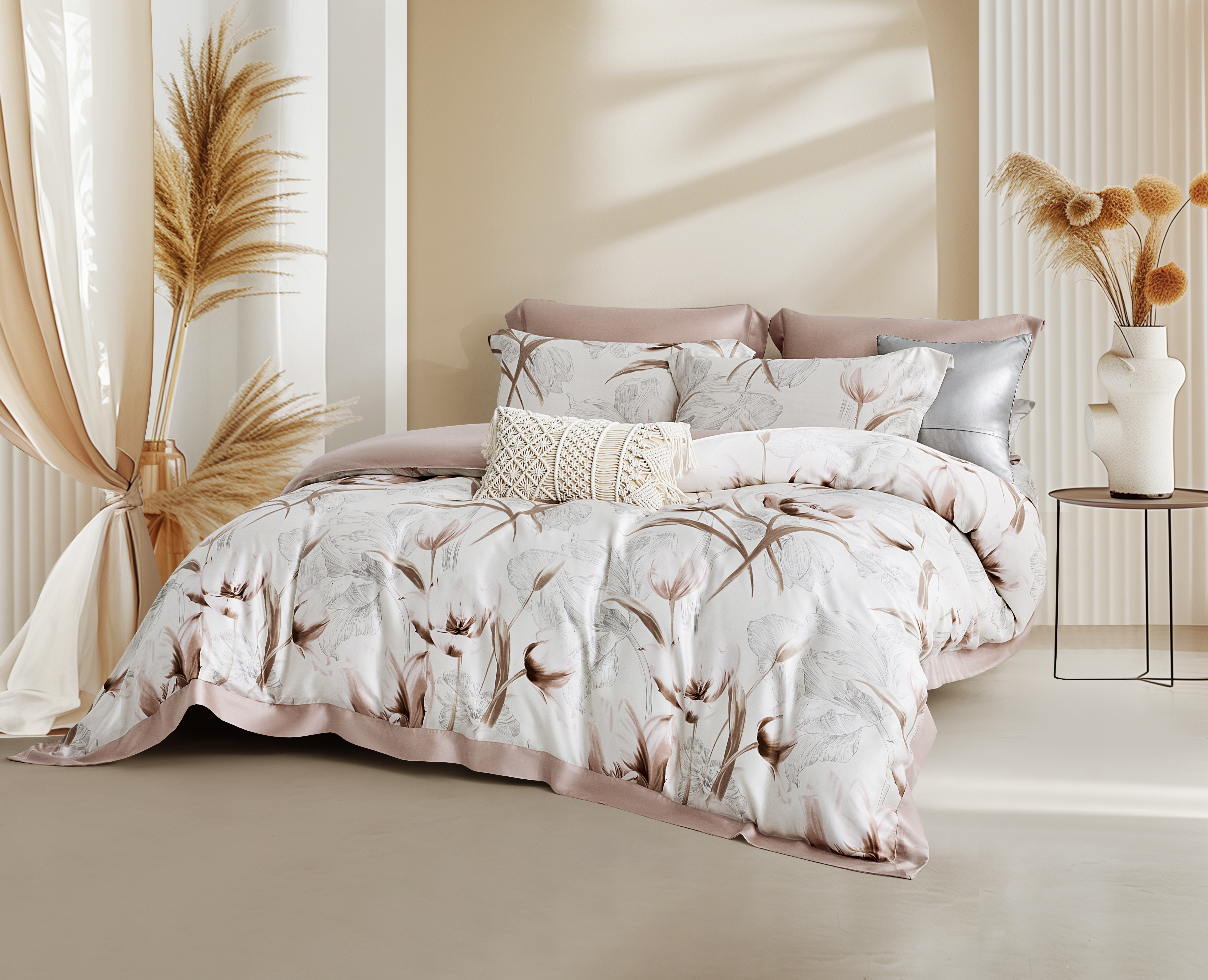 100%60s凡芮思【秋采一抹】雙色翅膀款【兩用被+床包】|有單人