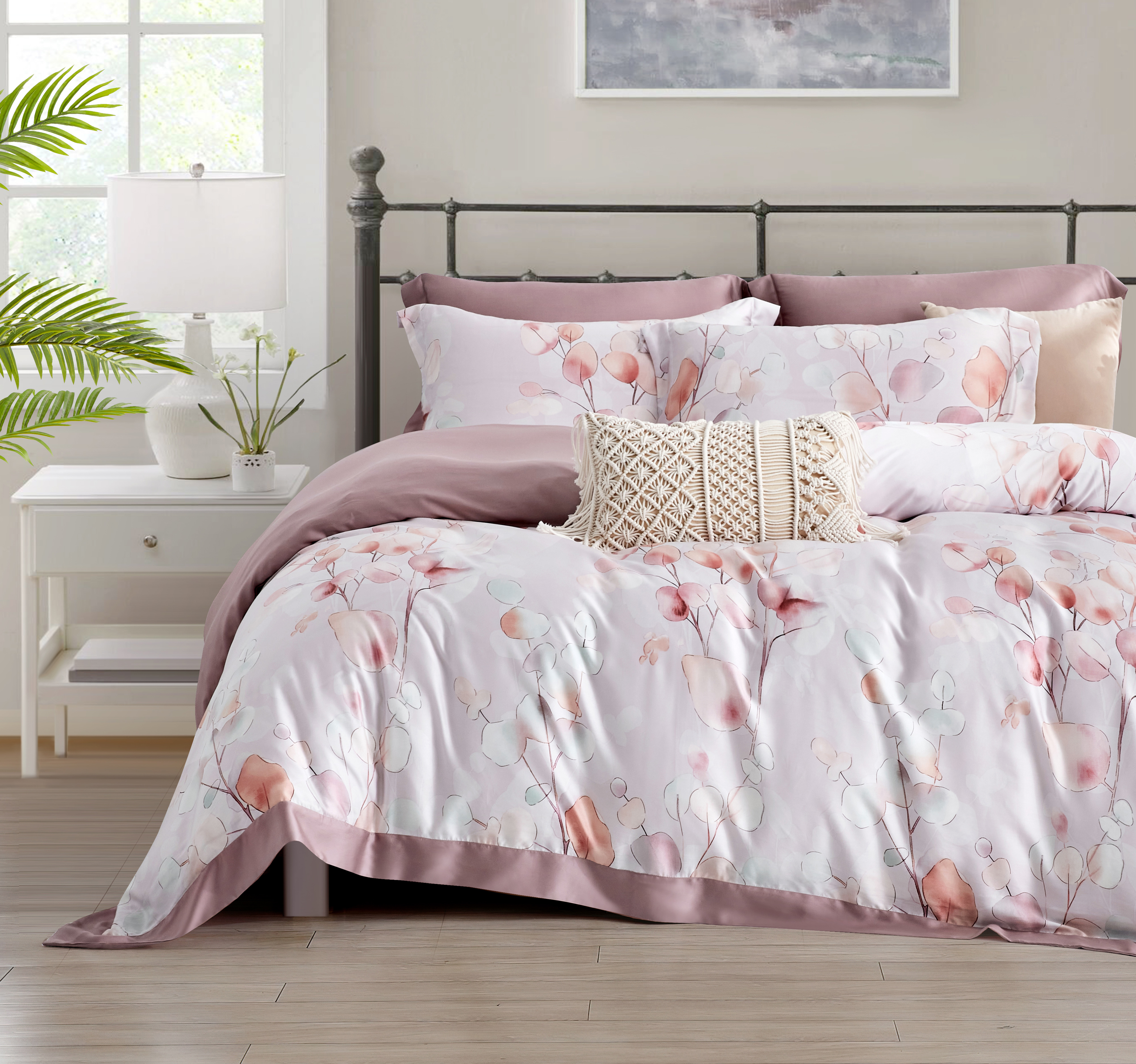 100%60支凡芮思【浮生若夢】雙色翅膀款【兩用被+床包】