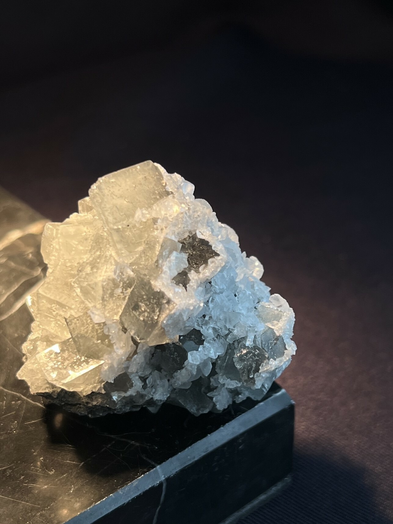 綠螢石共生礦 Green Fluorite