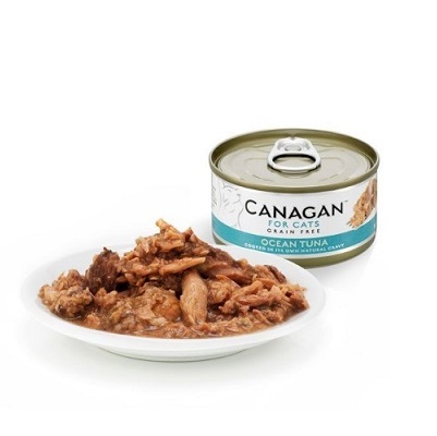 Canagan 貓罐頭 吞拿魚配方 (天藍) 75g【原箱12 罐】