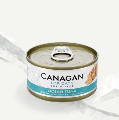 Canagan 貓罐頭 吞拿魚配方 (天藍) 75g【原箱12 罐】