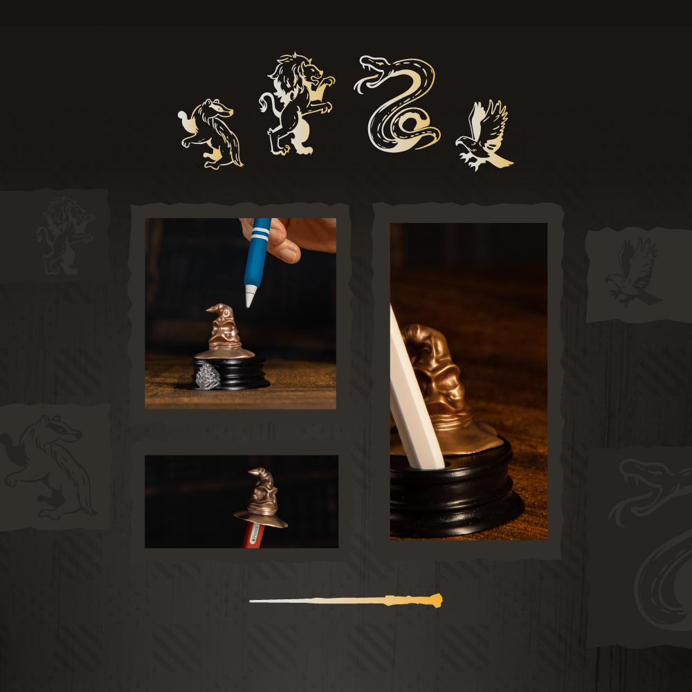 eiP | 哈利波特系列 觸控筆筆座 分類帽