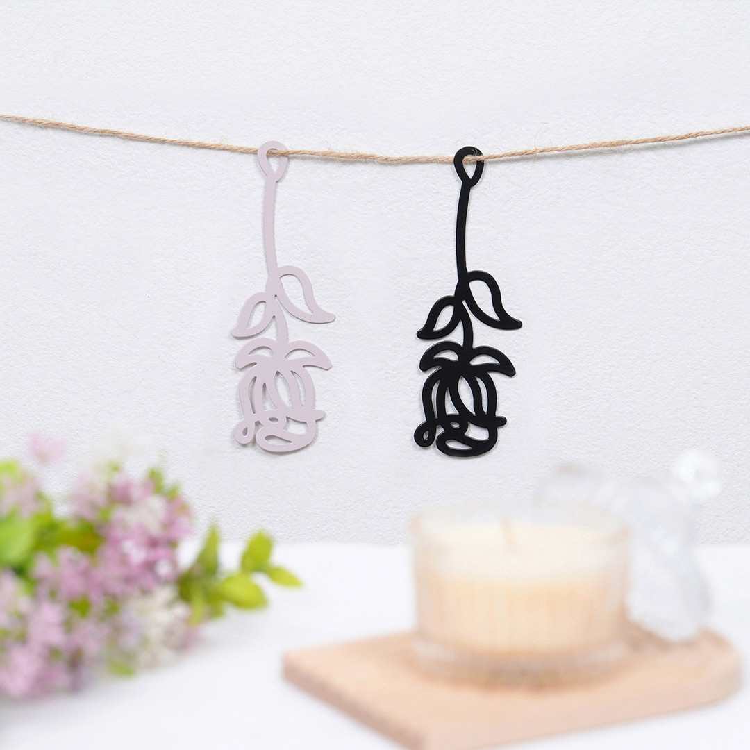 懸掛型鐵製裝飾花/玫瑰