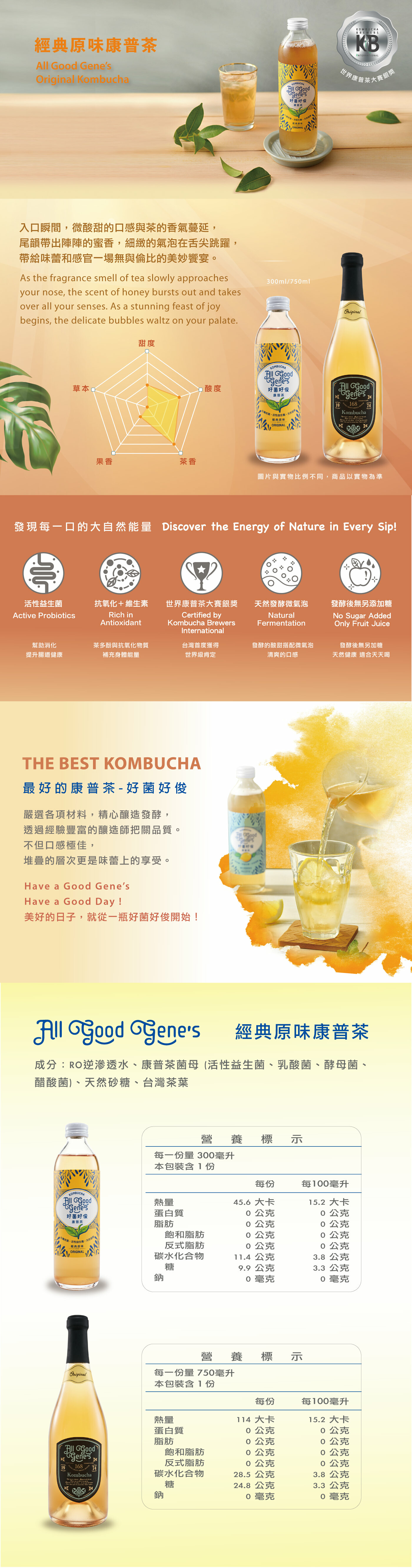 喝好菌好俊康普茶的益處