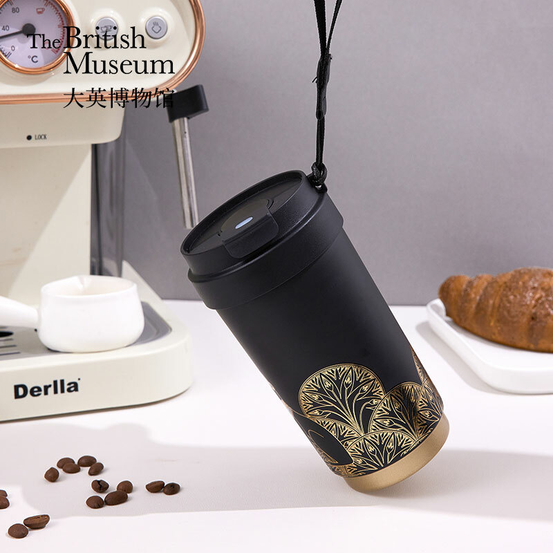 大英博物館｜蓋亞·安德森貓系列｜便攜顯溫咖啡保溫杯