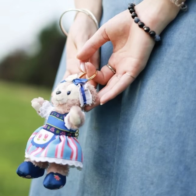 代購 DISNEY 迪士尼 雪莉玫 達菲和朋友們小小夢想系列 吊飾 毛絨掛件 /預購