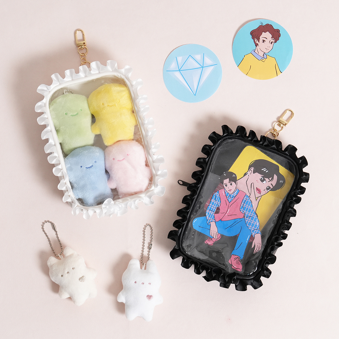 緞帶推活小物收納包/11x2.5x16cm