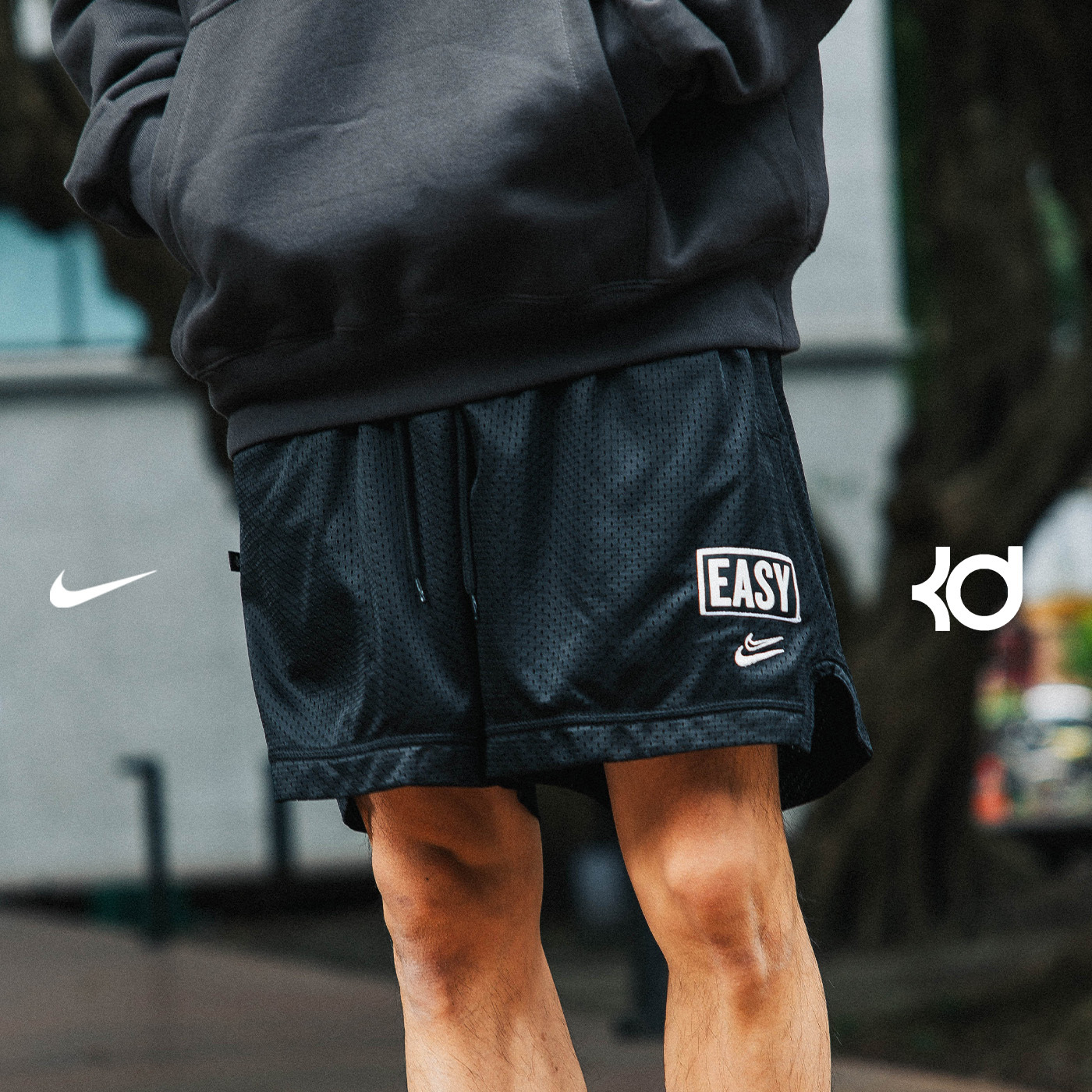 『現貨』Nike 短褲 KD Basketball Shorts 男款 黑 網布 寬鬆 透氣 抽繩 褲子【DH7366-010】