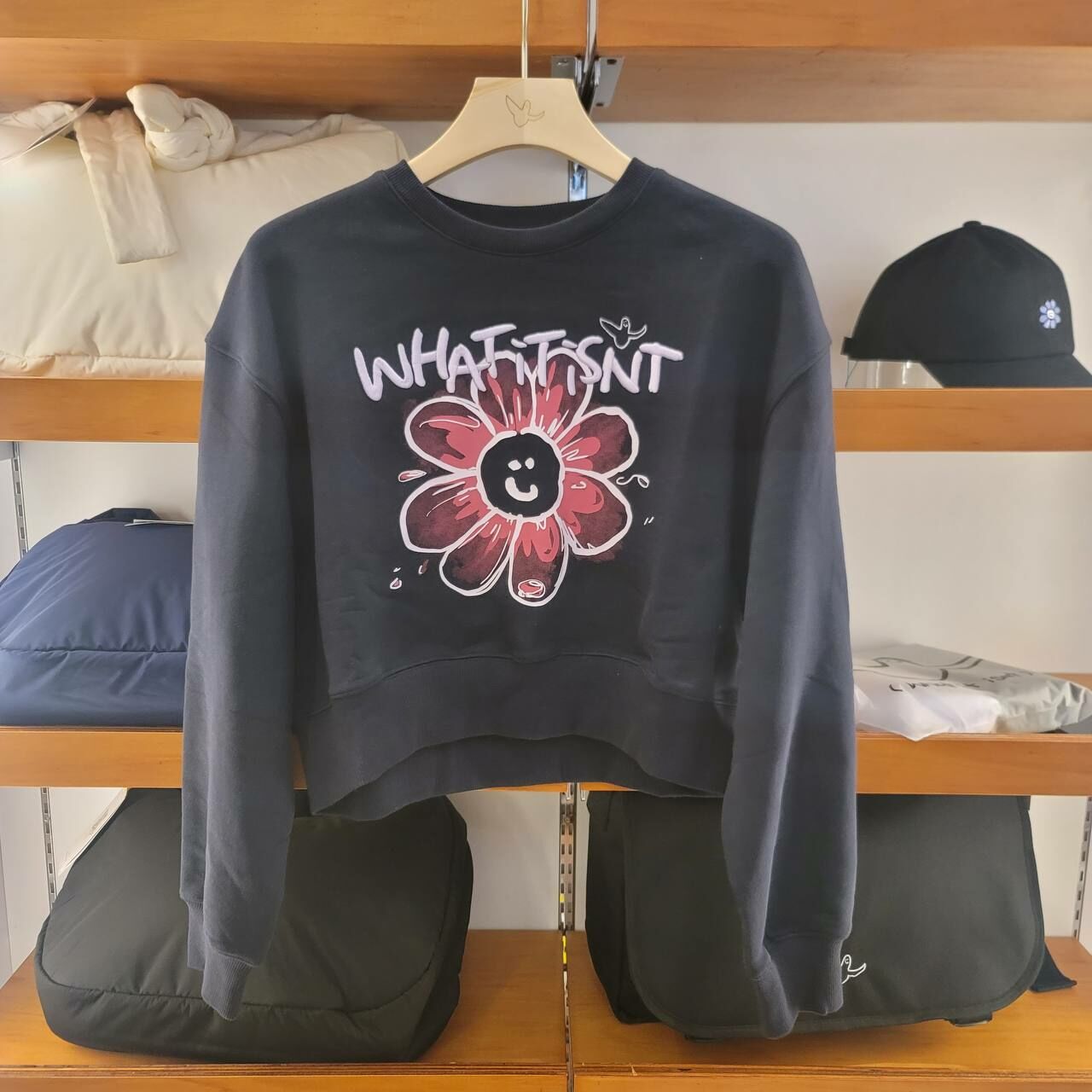 [MARK GONZALES] MG DOODLE GRAPHIC SWEATSHIRT★ Vintage Mark Gonzales American Skateboarder Artist