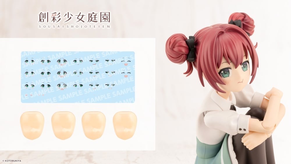 1/10 創彩少女庭園 自訂臉部＆DECAL SET Vol.4 森倉圓設計