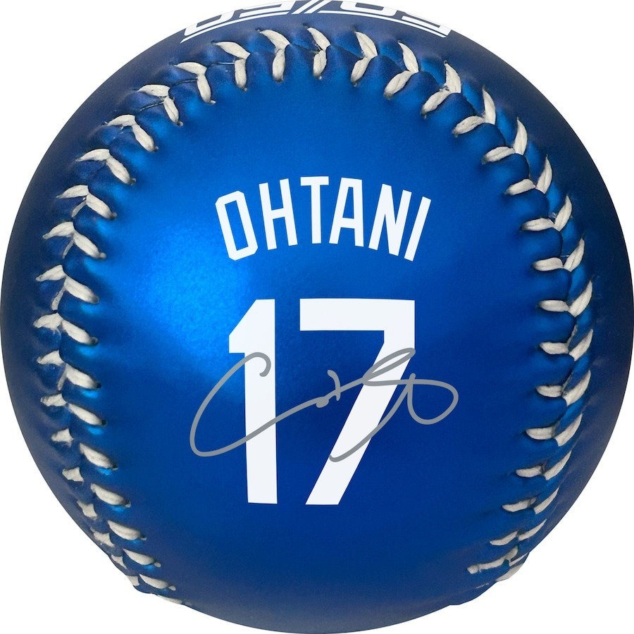 MLB棒球 Shohei Ohtani 大谷翔平 50/50 Club 50轟 50盜 歷史紀錄 紀念球 亮藍 Rawlings 全新