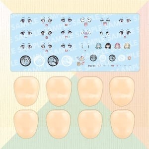 1/10 創彩少女庭園 自訂臉部＆DECAL SET Vol.5 RAGUHONOERIKA設計 結城圓用A