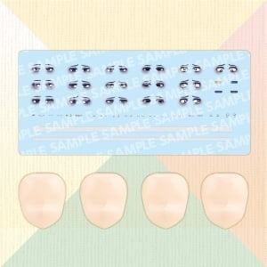 1/10 創彩少女庭園 自訂臉部＆DECAL SET Vol.6 雨間設計