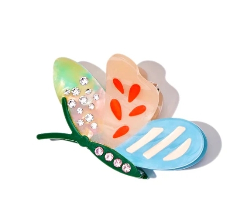 Snack Break / 髮飾 / Green Butterfly Claw