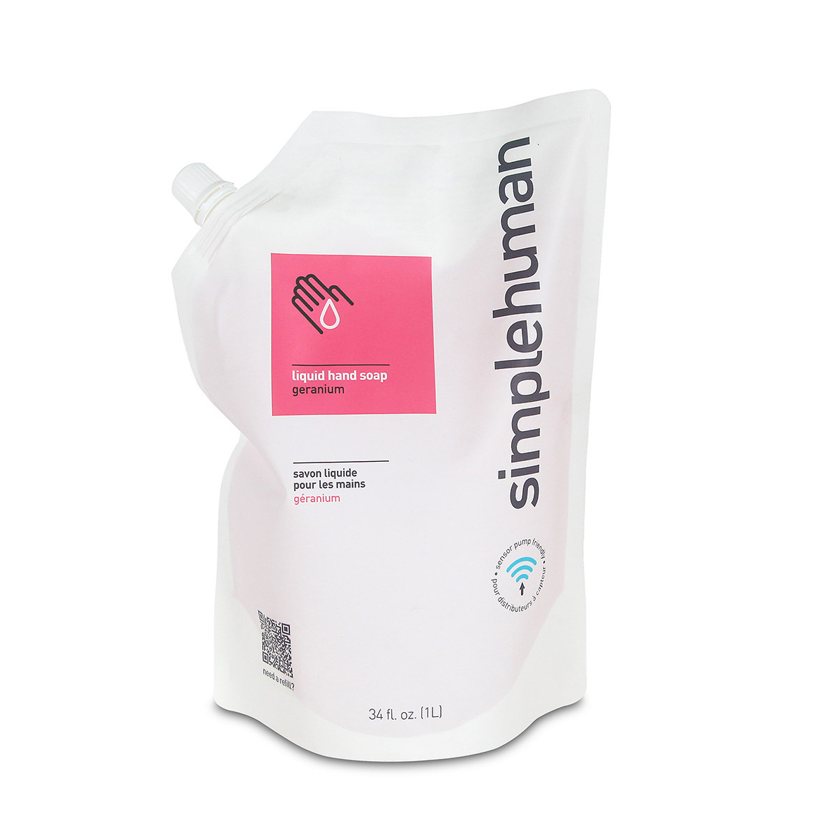 美國品牌SIMPLEHUMAN 34oz洗手液 (天竺葵) -CT1018