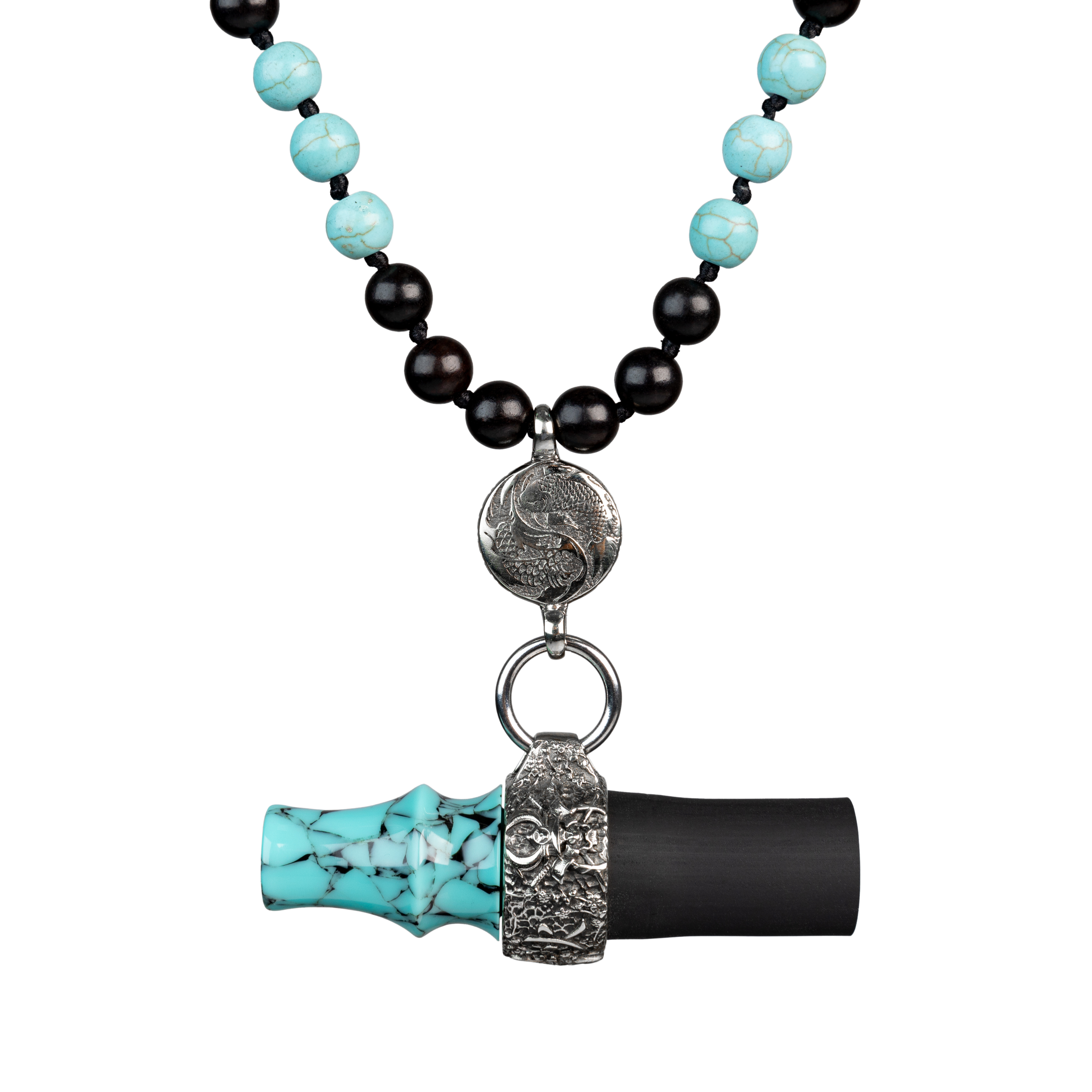 Japona Mouthtip Bead Koi to Bizu - Azure