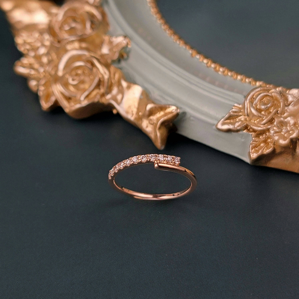 【me.luxe】K10相擁10分鑽石戒