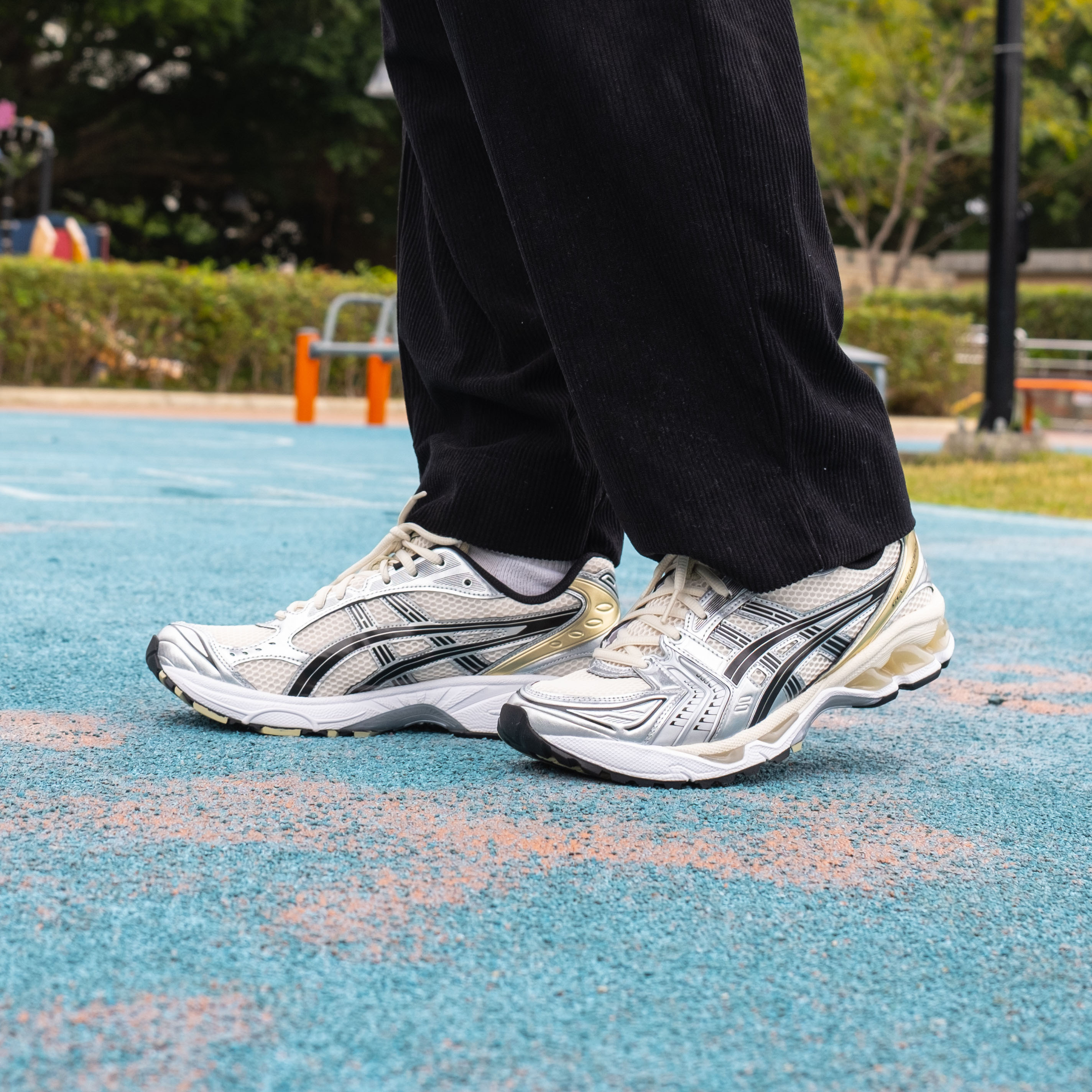 -(C7a)-ASICS GEL-KAYANO 14 男女中性款 運動休閒鞋 亞瑟士 奶油白-1203A537 200