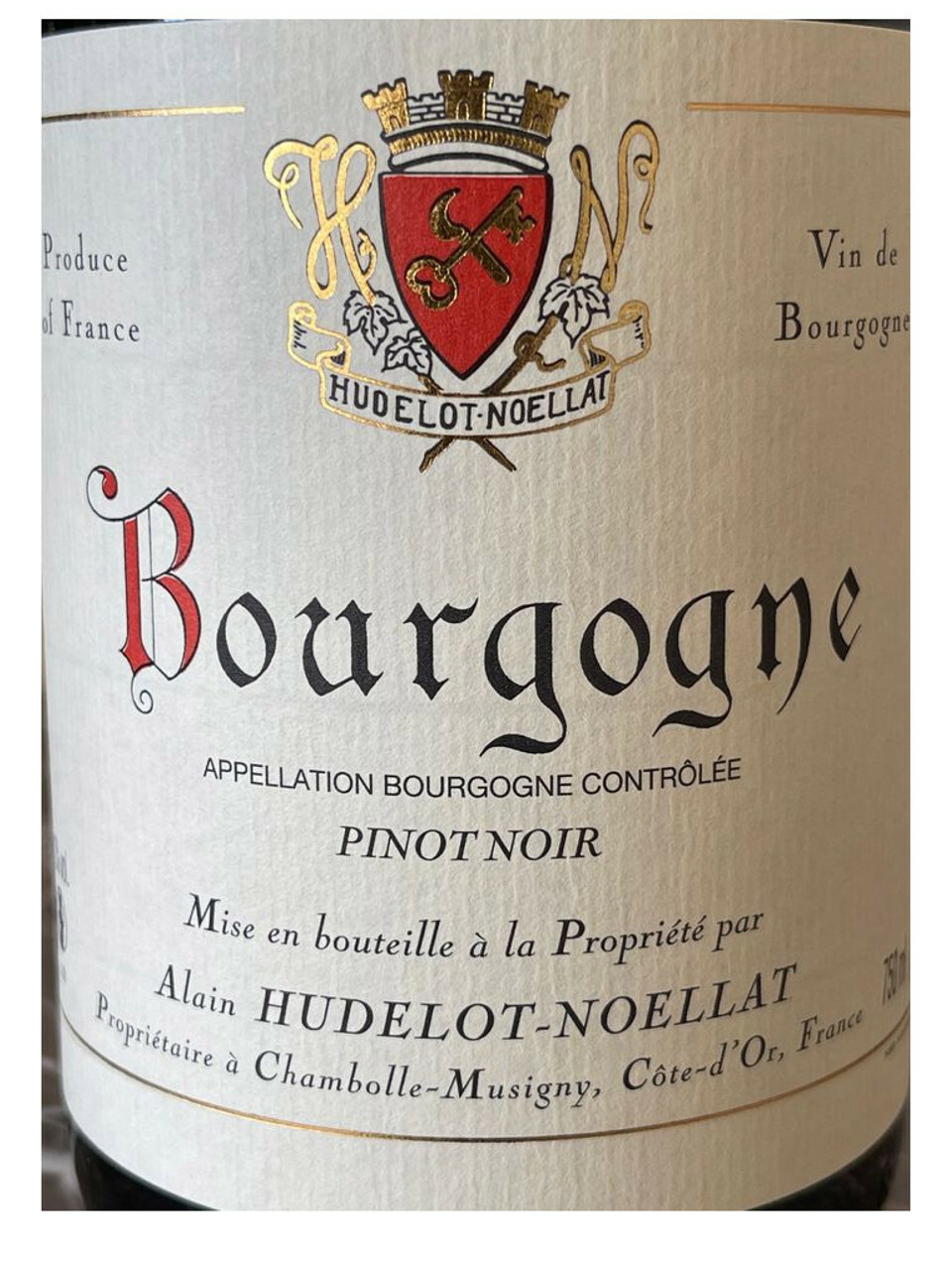 Alain Hudelot Noellat Bourgogne Rouge 2021