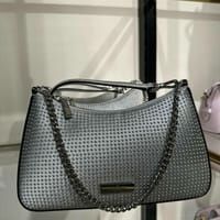 [S] KATE SPADE KI935 MADISON HOT FIXED STUDS CNVRTBL CROSSBODY,SILVER MULTI, 196021554421 (SKS1552)