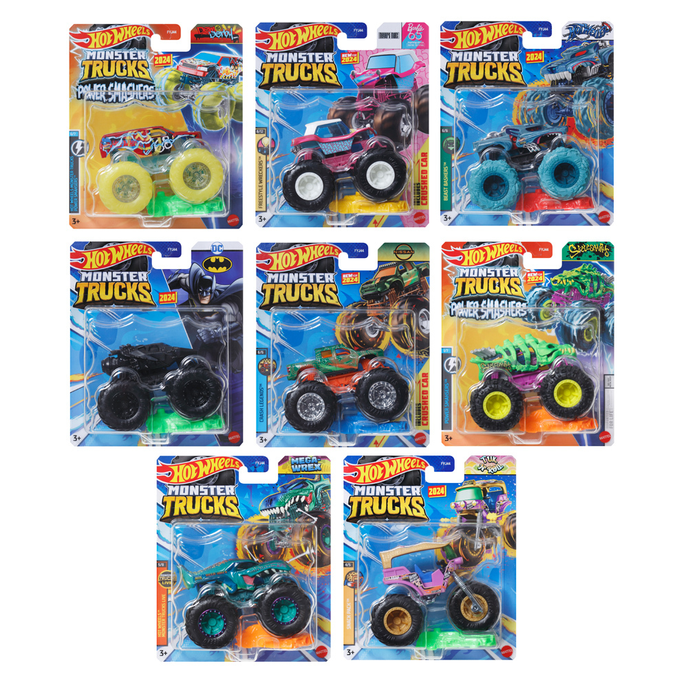 風火輪大腳車1:64系列 原箱8入(AL箱號)