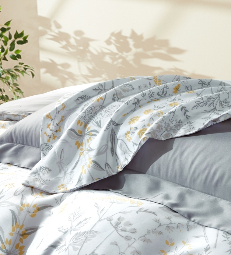 【全鋪棉】100%60支凡芮思【花野漫境】雙色翅膀款