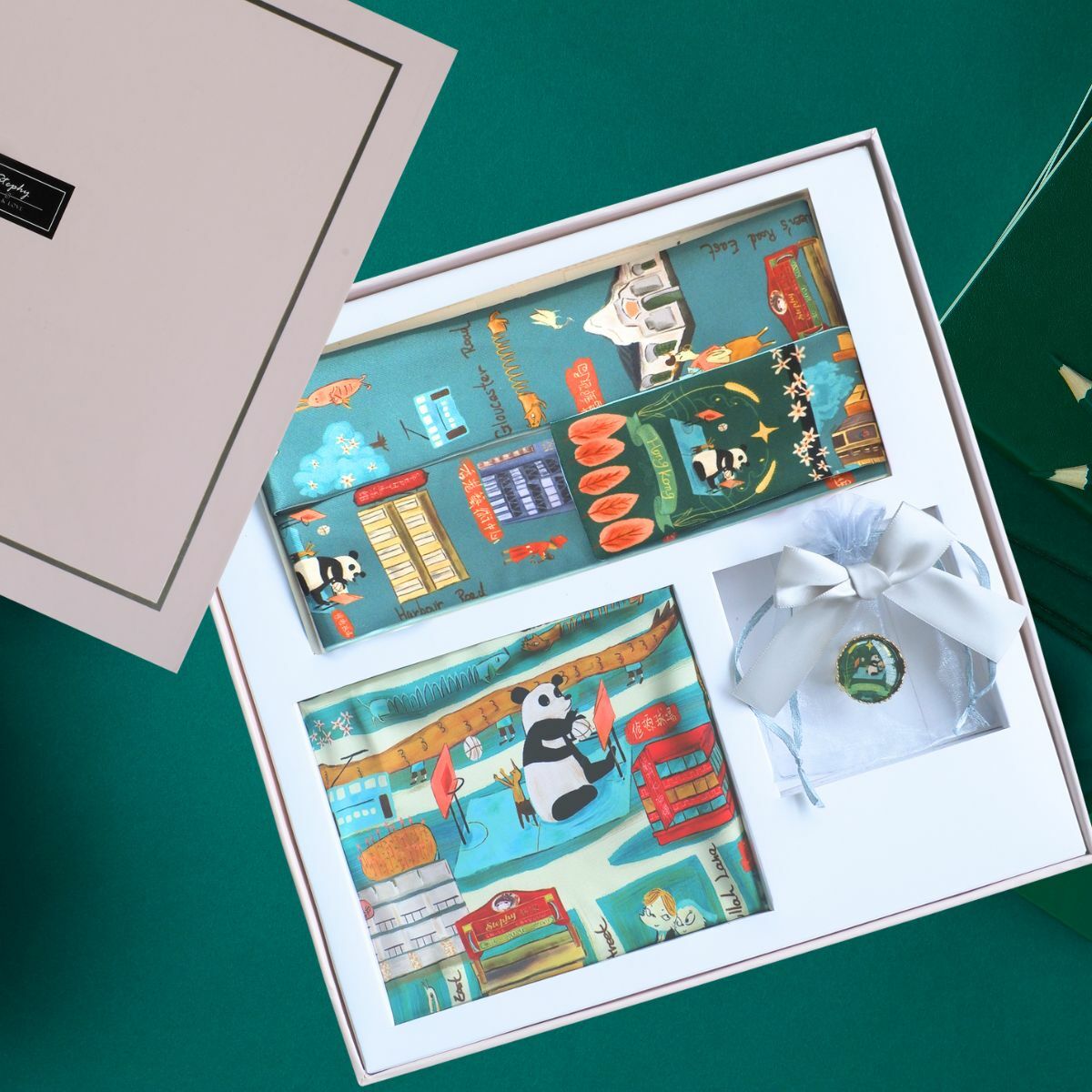 STEPHY 香港記憶圍巾經典禮盒